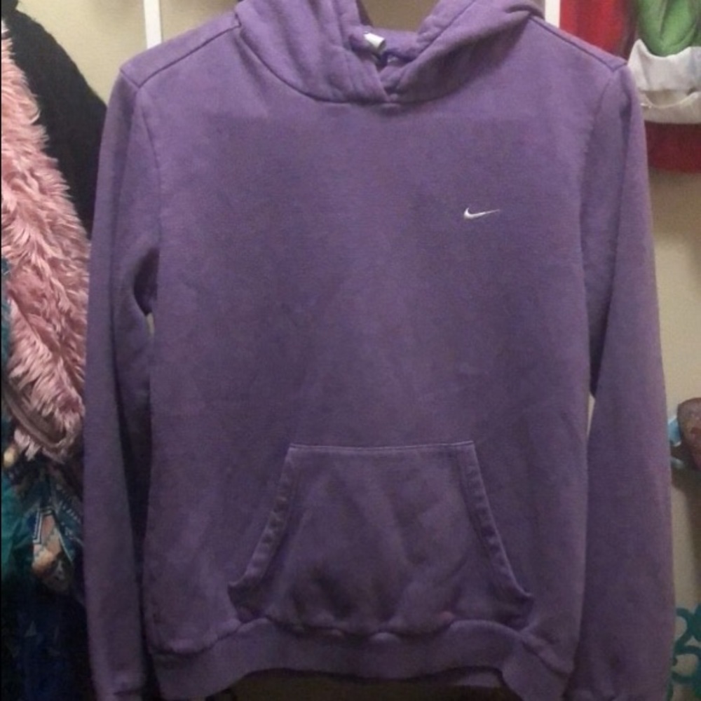 Purple Nike hoodie